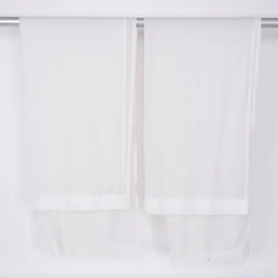 Plooigordijnen (Wit) van H&M Home Katoen, Polyester