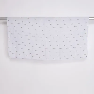 Babyfilt (Vit, Flerfärgad) från Livly Bambu, Bomull