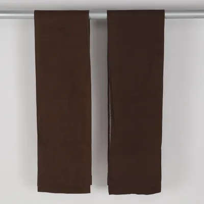 Rideau passe tringle (Marron) de Hemtex Coton