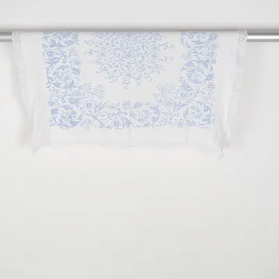 Nappe de table (Bleu, Blanc)
