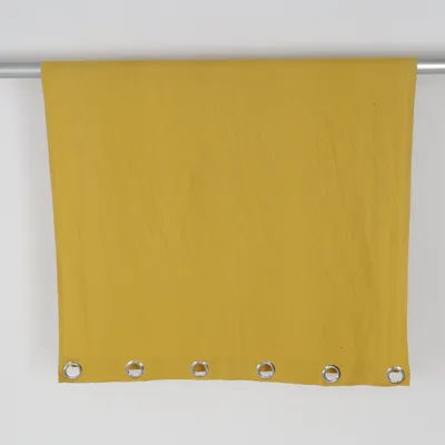 Eyelet curtain (Yellow) from Smily Cotton