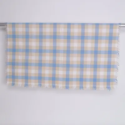 Filt (Blå, Beige, Vit, Flerfärgad)