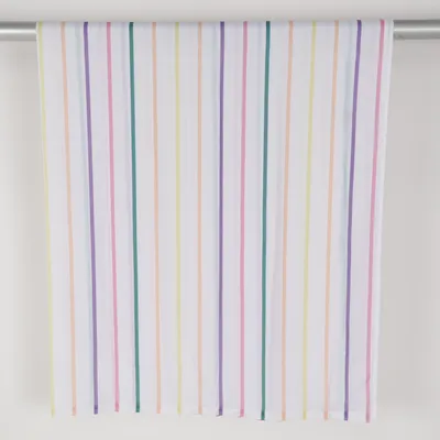 Duschdraperi (Vit, Flerfärgad) från Rusta Home Polyester