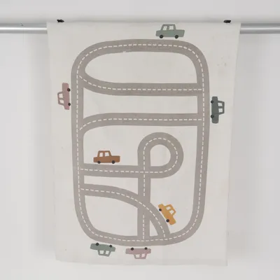Tapis de jeu (Blanc, Gris, Marron) de H&M Home Coton