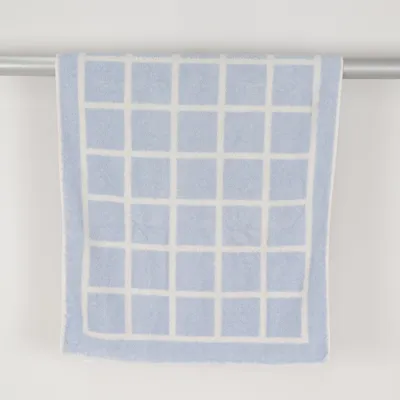 Serviette (Bleu, Blanc) de GANT Home Coton