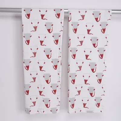 Kanallängd (Vit, Röd, Grå) från Jotex Bomull