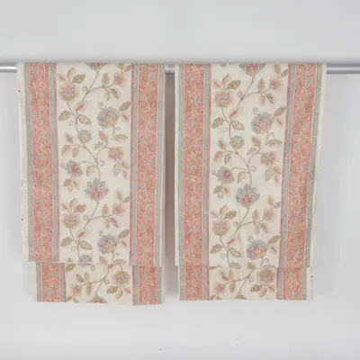 Gardinfag (Beige, Pink, Grøn)