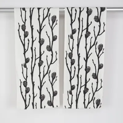 Kanallängd (Vit, Svart) Bomull