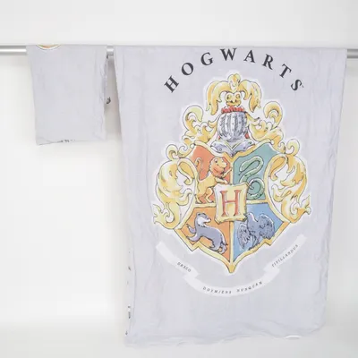 Dekbedset (Grijs, Meerkleurig) van Harry Potter Katoen