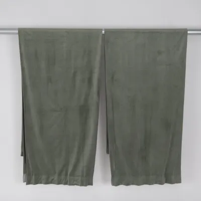 Mørklægningsgardin (Grøn) fra Åhléns Home Polyester