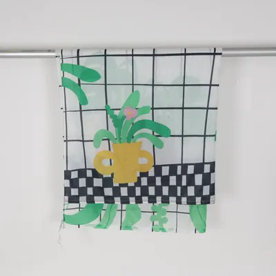 Shower curtain (Öjonkvill) from IKEA Polyester