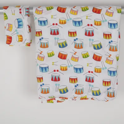 Parure de lit (Blanc, Multicolore) de Sebra