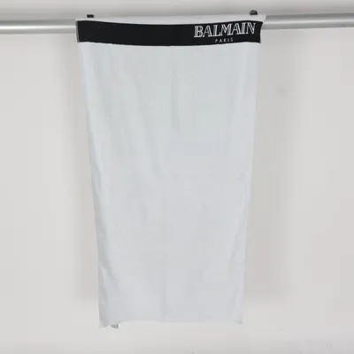Badhanddoek (Wit, Zwart) van Balmain Hair Couture