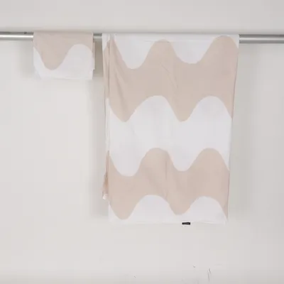 Bed set (Beige, White) from Marimekko