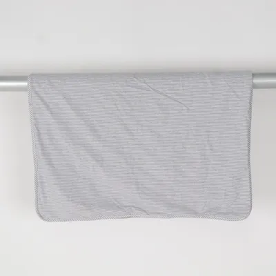 Baby blanket (White, Gray) from Doomoo Elastane, Organic cotton, Polyester