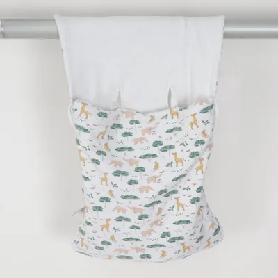 Footmuff (White, Multicolored) from Jacky Cotton, Polyester