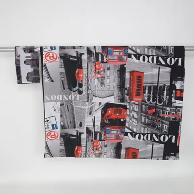 Dekbedset (Zwart, Meerkleurig) van Rusta Polyester
