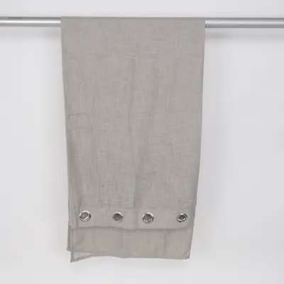 Öljettgardin (Grå) från Mio Polyester