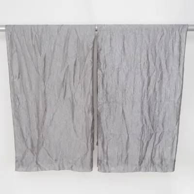 Rod pocket curtain (Gray) from Rusta Polyester