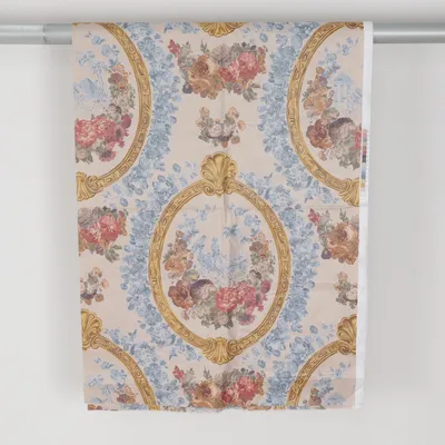 Tekstil (Beige, Blå, Rød)