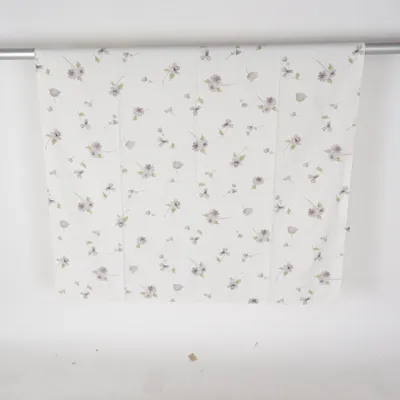 Tablecloth (White, Gray) from Södahl Cotton, Linen