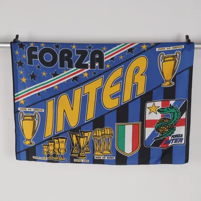 Drapeau (Bleu, Multicolore) de Inter-Milan