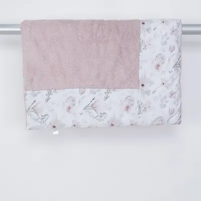 Babyfilt (Vit, Flerfärgad) från Little Didi Bomull, Polyester