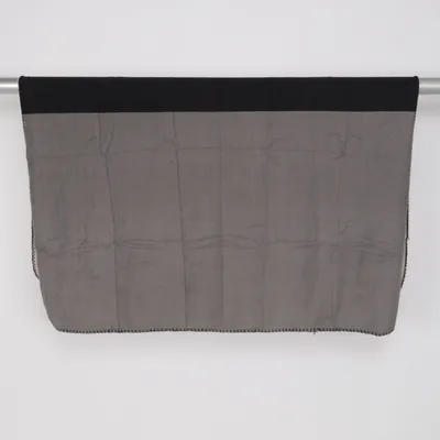 Filt (Grå, Beige) från Kosta Linnewäfveri Polyester