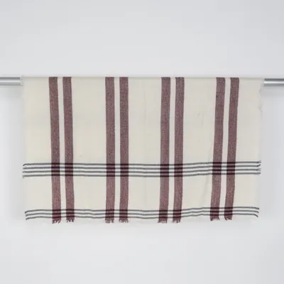 Pläd (Beige, Brun, Grå)