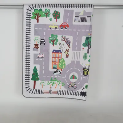 Legemåtte (Hvid, Flerfarvet) Polyester