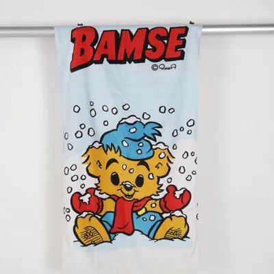 Badlakan (Vit, Blå, Röd, Gul) från Bamse Bomull