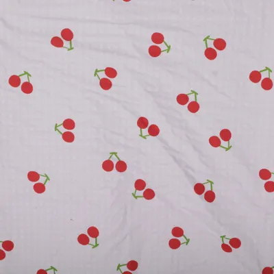 Duvet cover (Red, White, Multicolored) from Oeko Tex