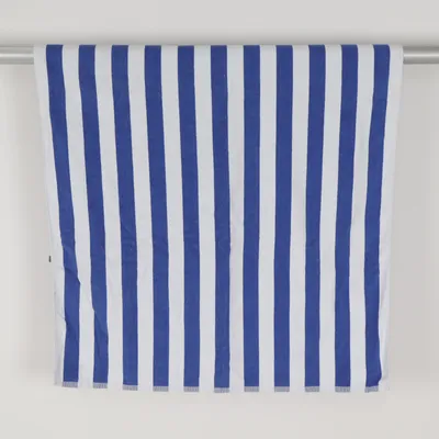 Bath towel (Blue, White) from Jotex Cotton