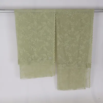 Gardinenschal (Grün) von Hemtex Polyester