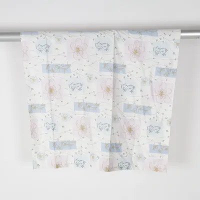 Tablecloth (White, Multicolored) from Pichler Cotton