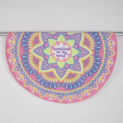 Strandmatta (Rosa, Flerfärgad) från My Home Polyester