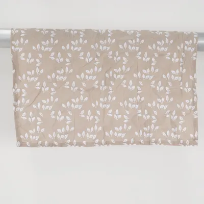 Babytæppe (Beige, Hvid) fra Little Roomies Økologisk bomuld