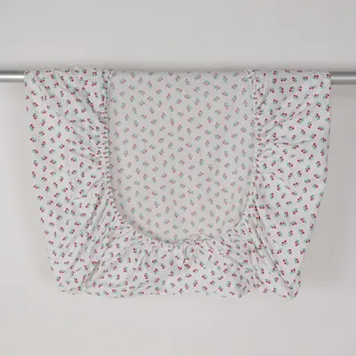 Fitted sheet (White, Red, Green) from Kate Spade