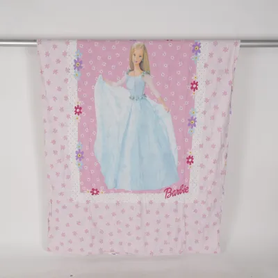 Påslakan (Vit, Rosa, Flerfärgad) från Barbie