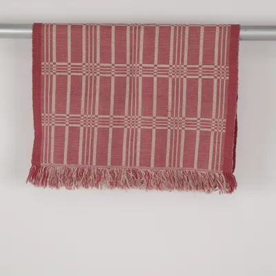 Bathroom mat (Red, Beige)