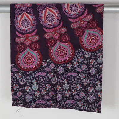 Textil (Lila, Flerfärgad)