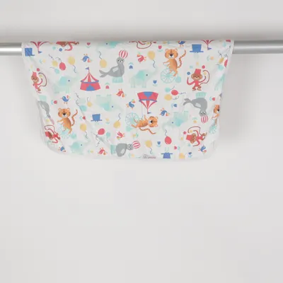 Baby blanket (White, Multicolored) from Imse Vimse Organic cotton