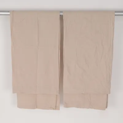 Loop curtain (Beige) from Elsaform Cotton