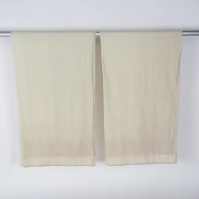 Rod pocket curtain (Beige) from Jotex Cotton, Polyester