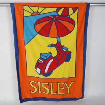 Badlakan (Gul, Blå, Röd, Orange) från Sisley Bomull