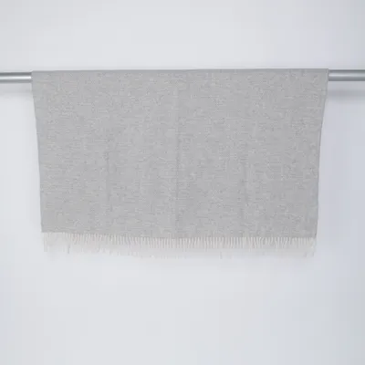 Plaid (Gray) from Ylleverket Wool