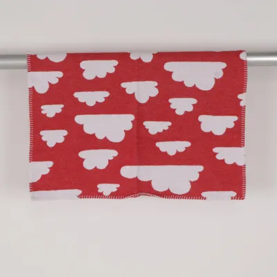Couverture de bébé (Rouge, Blanc) de Färg & Form
