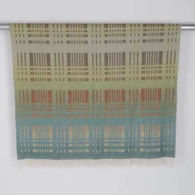 Filt (Grön, Brun) från Missoni Home Ull, Nylon, Bomull