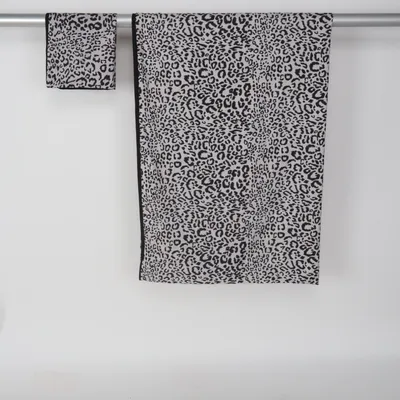 Dekbedset (Zwart, Wit) Polyester