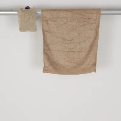 Towel (Beige) from Bamboo Cotton